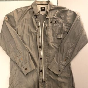 G-STAR RAW Denim 3301 Long Sleeve Shirt Slim Fit M